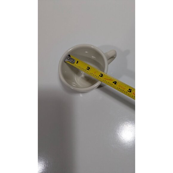 Syracuse China Strawberry Hill Ceramic Mug White With Red Floral Design Vintage - Picture 7 of 9